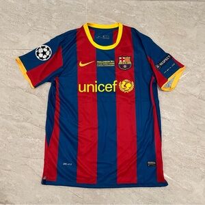 Barcelona 10/11 UCL Finals Home - Messi #10